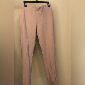 Adrianna Papell Straight Leg Pants in Light Taupe